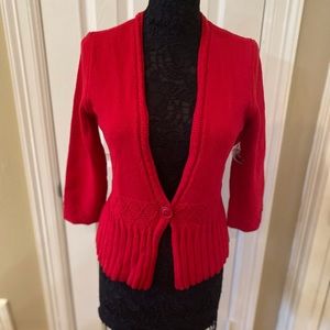 Jones New York Signature Red Sweater, Size L